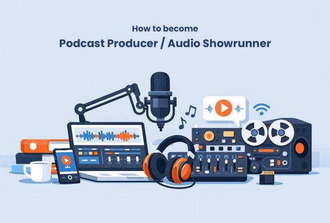 Podcast Producer Audio Showrunner Eduwik