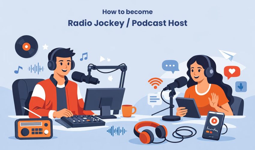 Radio Jockey Podcast Host