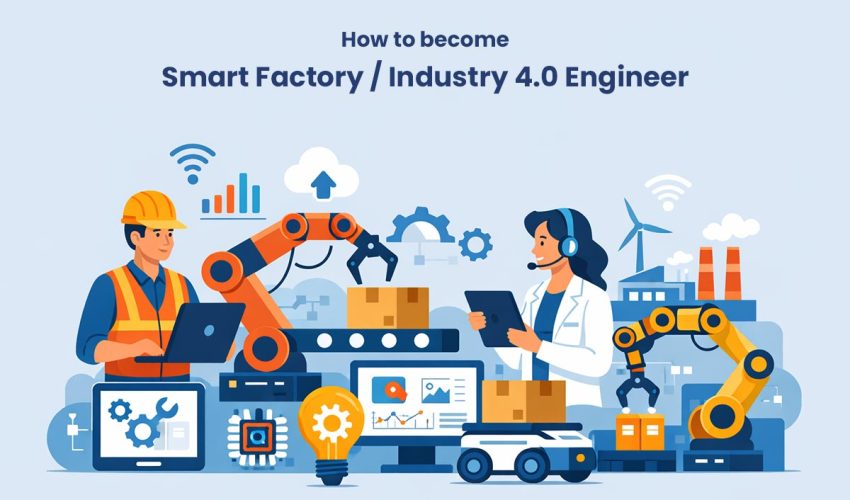 Smart Factory Industry 4.0 Engineer Eduwik